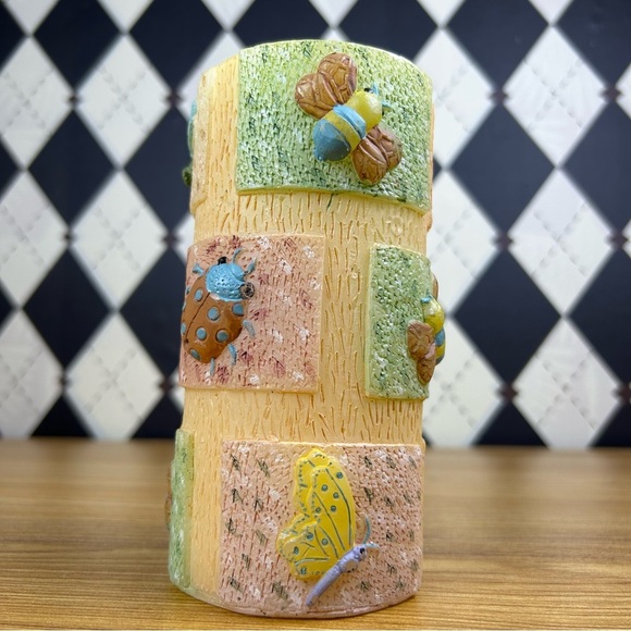 Garden Insect 3D Candle Hand-Painted Cottagecore Decor - Picture 4 of 7